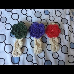 Crochet baby headband bundle!!